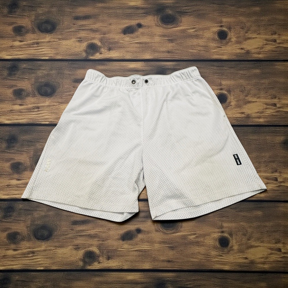 ASRV Mesh Basketball Shorts White Mens Sz XL Designed in USA Made in South Korea